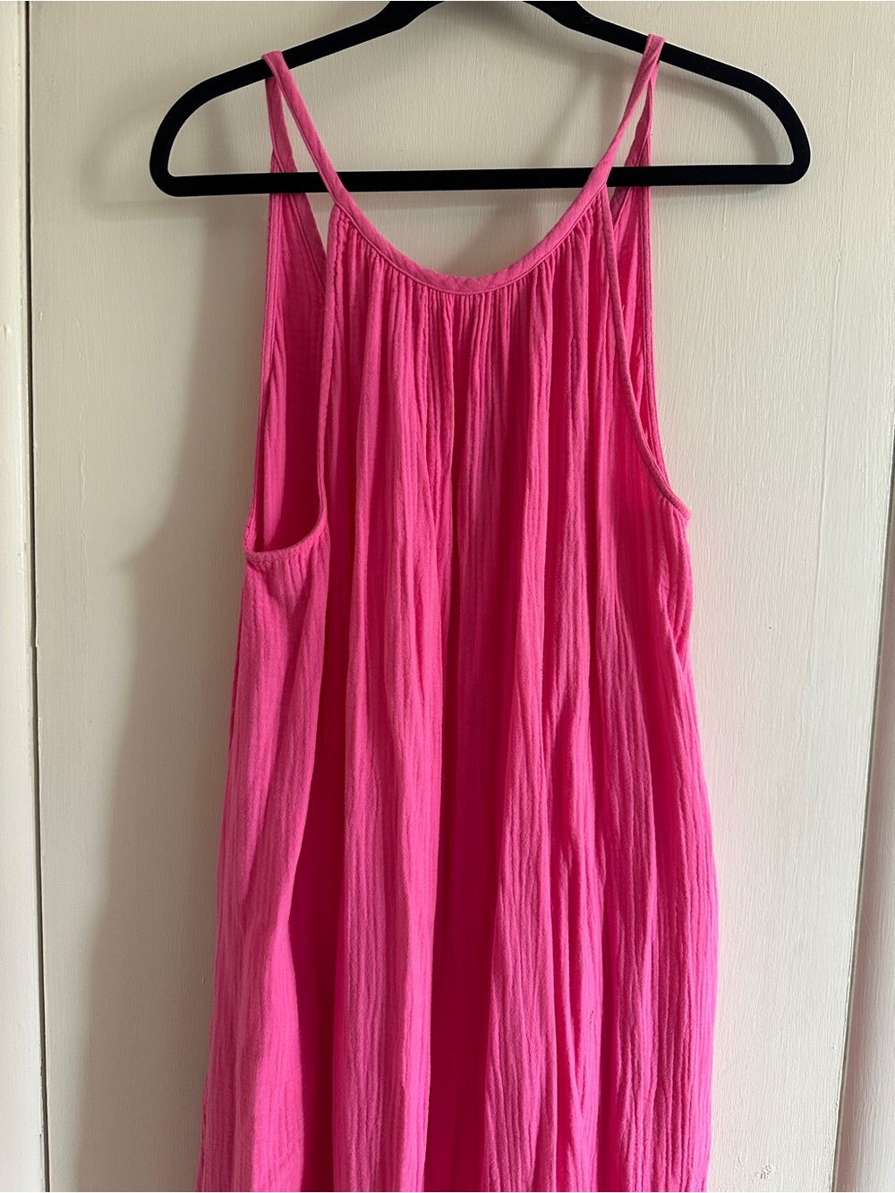 Universal Thread Bright Pink Maxi Sundress - Picture 2 of 3